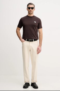 Хлопковая футболка Karl Lagerfeld