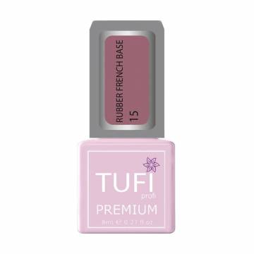 База для гель-лака Tufi profi Premium Rubber French Base 015 Чайная роза, 8 мл База для гель-лака Tufi profi Premium Rubber French Base 015 Чайная роза, 8 мл