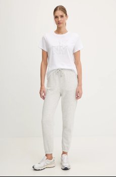 Хлопковая футболка Dkny