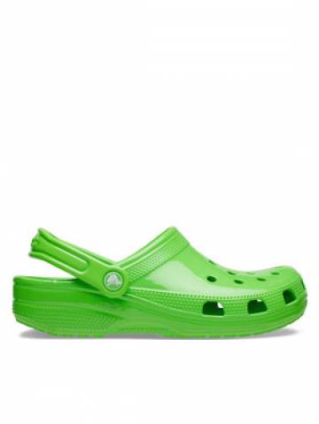 Crocs Шльопанці Classic Neon Hl Clog 209683 Зелений Crocs Шльопанці Classic Neon Hl Clog 209683 Зелений