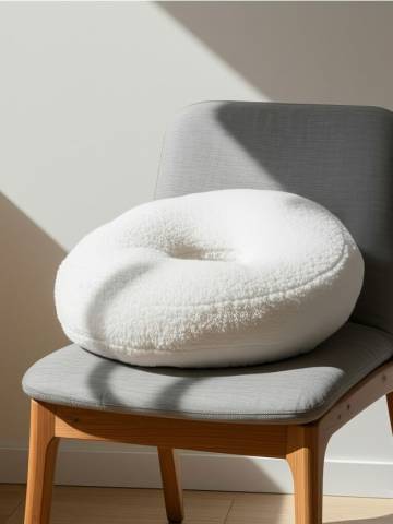 Подушка "donut" - білий