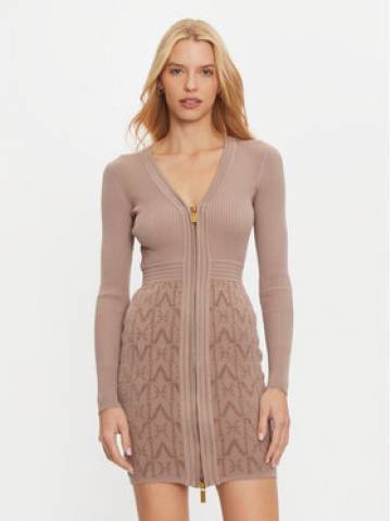 Marciano Guess Трикотажна сукня 4BGK91 5661Z Коричневий Slim Fit Marciano Guess Трикотажна сукня 4BGK91 5661Z Коричневий Slim Fit