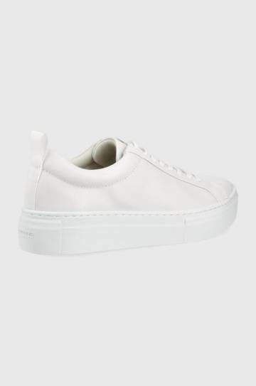 Кожаные кроссовки Vagabond Shoemakers Zoe Platform цвет белый Кожаные кроссовки Vagabond Shoemakers Zoe Platform цвет белый