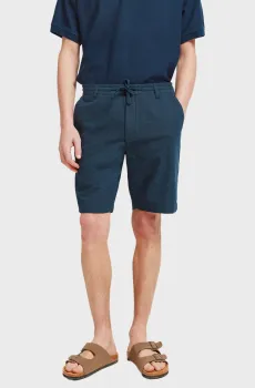 Мужские темно-синие шорты slim fit Синий XL SPRINGFIELD 433667