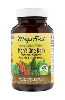 Мультивитамины и минералы для мужчин MegaFood Mens One Daily, 60 таблеток