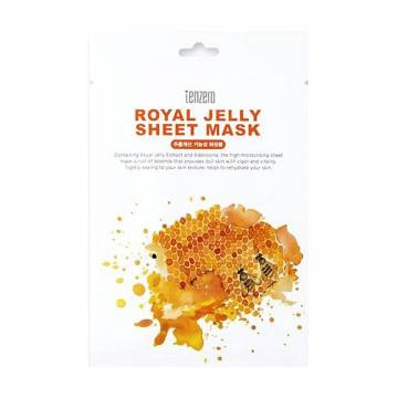 Тканевая маска для лица Tenzero Royal Jelly Sheet Mask, 25 мл