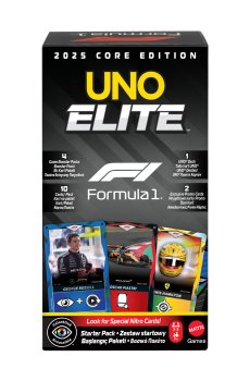 Настольная игра Mattel Games UNO Elite Formula 1, от 7 лет (JLV42)