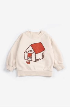 Хлопковая кофта для младенцев Bobo Choses Pickles is at Home