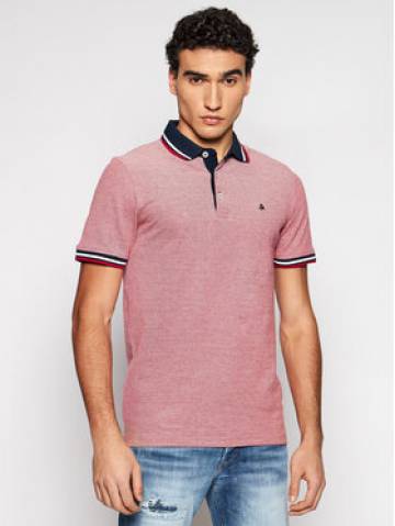 Jack&Jones Поло Paulos 12136668 Червоний Slim Fit Jack&Jones Поло Paulos 12136668 Червоний Slim Fit