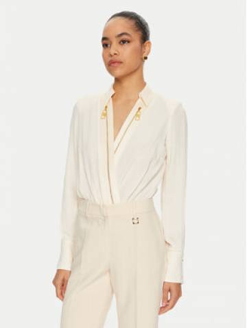 Elisabetta Franchi Боді CB-003-46E1 Écru Regular Fit Elisabetta Franchi Боді CB-003-46E1 Écru Regular Fit