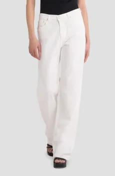 Женские белые джинсы Белый 30-32 Replay WA484 .000.8415141