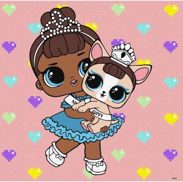 Картина за номерами Ідейка Lol Surprise TroopSurprise Miss Baby with Miss Puppy 40 х 40 см (KHO6291) Картина за номерами Ідейка Lol Surprise TroopSurprise Miss Baby with Miss Puppy 40 х 40 см (KHO6291)