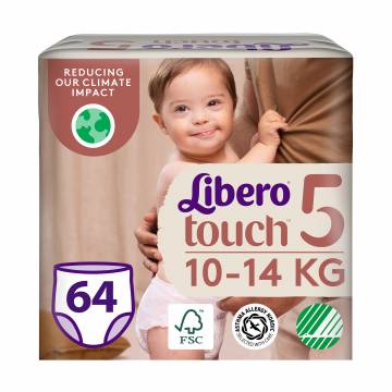 Набор подгузников-трусиков Libero Touch Pants размер 5 (10-14 кг), 2*32 шт Набор подгузников-трусиков Libero Touch Pants размер 5 (10-14 кг), 2*32 шт