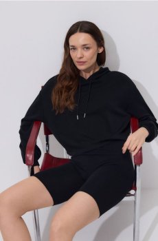 Reserved - Бавовняні велосипедки - чорний - 876GA-99X