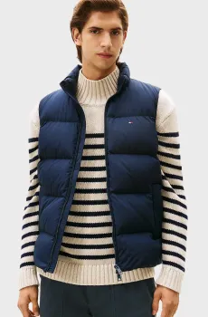 Мужской темно-синий пуховый жилет DOWN VEST Синий M Tommy Hilfiger MW0MW40607