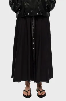 Женская черная юбка Черный L Bimba Y Lola 261BR4850.10000