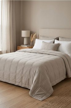 Покривало - бежевий