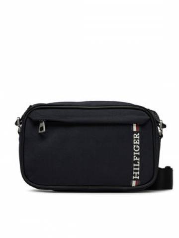 Tommy Hilfiger Плоска сумка Th Monotype Ew Reporter AM0AM11787 Cиній Tommy Hilfiger Плоска сумка Th Monotype Ew Reporter AM0AM11787 Cиній