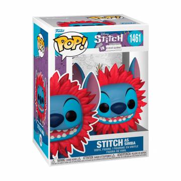 Игровая фигурка Funko POP! Disney Stitch In Costume 1461 Стич в костюме Симбы, от 3 лет (75164) Игровая фигурка Funko POP! Disney Stitch In Costume 1461 Стич в костюме Симбы, от 3 лет (75164)
