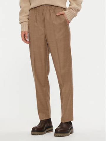 Weekend Max Mara Штани з тканини Hateley 2425136052 Бежевий Regular Fit Weekend Max Mara Штани з тканини Hateley 2425136052 Бежевий Regular Fit