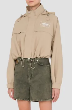 Женская бежевая куртка Бежевый 42 Moschino A0605.3220;1084