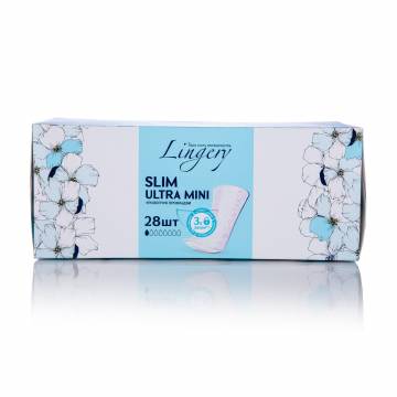 Урологические прокладки женские Lingery Slim Ultra Mini, 28 шт Урологические прокладки женские Lingery Slim Ultra Mini, 28 шт