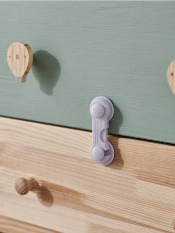 Замки для шаф 6 упаковки - блакитний