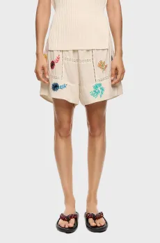 Женские бежевые шорты Бежевый XS-S Bimba Y Lola 251BR6023.10609