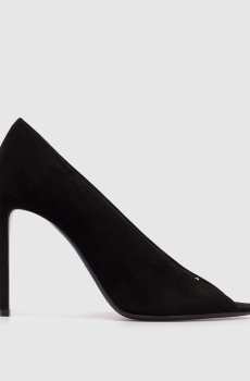 Черные замшевые туфли Révélé
