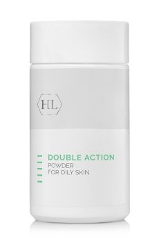 Защитная пудра Holy Land Double Action Powder для жирной кожи лица, 45 г