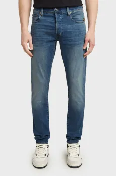 Мужские синие джинсы 3301 Slim Синий 38-34 G-Star RAW 51001,8968