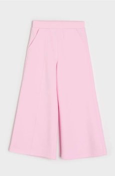 Широкі спортивні штани - рожевий