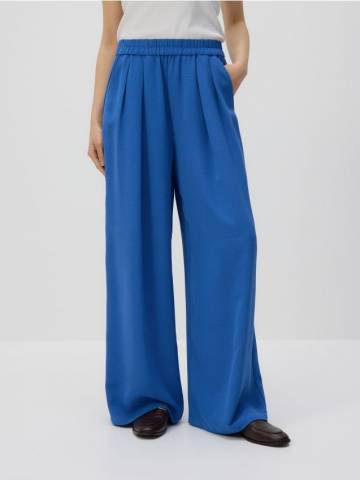 Reserved - Вільні штани зі складками - синій - 1017P-55X