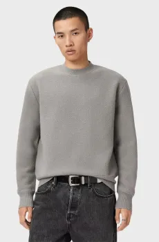 Мужской серый шерстяной джемпер MARKO Серый S AllSaints M018KD