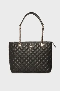 Женская черная сумка GIULLY II LARGE Черный ONESIZE Guess HWQG9673240