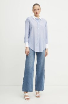 Хлопковая рубашка BOSS