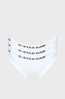 Женские белые трусики (3 шт) Brief Белый M G-Star RAW D23775,D516