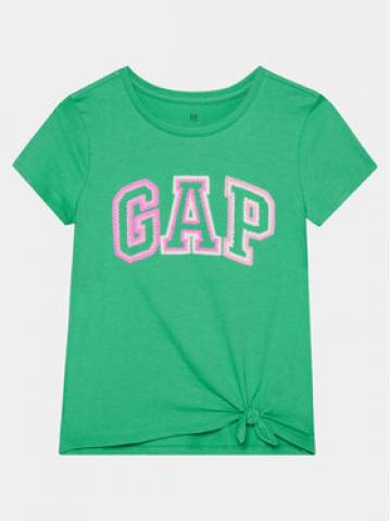 Gap Футболка 886009-04 Зелений Regular Fit Gap Футболка 886009-04 Зелений Regular Fit