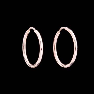 Золотые серьги "Кольца" с01996 Золотые серьги "Кольца" с01996