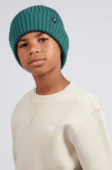 Детская зеленая шапка Tab Beanie Зеленый ONESIZE New Balance LAKB0083NUS