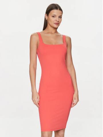 Guess Повсякденна сукня Charlotte W4GK69 KC7M0 Кораловий Slim Fit Guess Повсякденна сукня Charlotte W4GK69 KC7M0 Кораловий Slim Fit