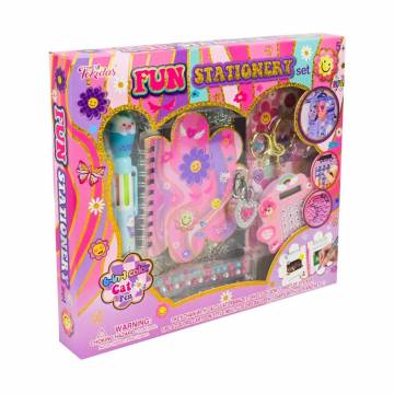 Детский набор аксессуаров для девочек Shantou Jinxing Fun Stationery, от 5 лет (T125EF) Детский набор аксессуаров для девочек Shantou Jinxing Fun Stationery, от 5 лет (T125EF)