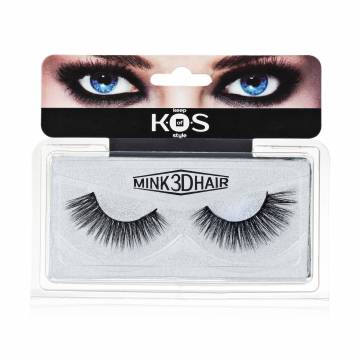 Накладные ресницы K.O.S 3D, номер 4, 1 пара Накладные ресницы K.O.S 3D, номер 4, 1 пара