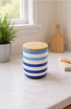 Контейнер для їжі з кришкою - кобальтовий