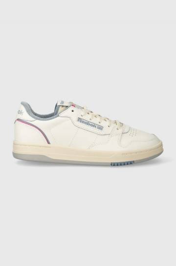 Кожаные кроссовки Reebok Classic Phase Court цвет белый 100075017 Кожаные кроссовки Reebok Classic Phase Court цвет белый 100075017