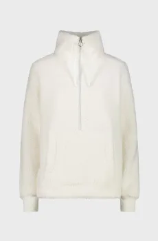 Женская белая спортивная кофта SWEAT TEDDY POLAR FLEECE Белый 36 CMP 32P3806-00XU