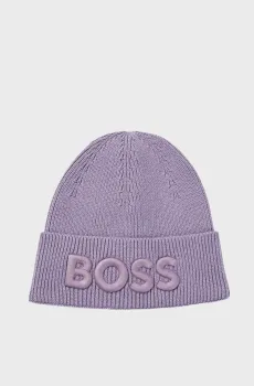 Мужская сиреневая шапка Сиреневый ONESIZE BOSS 50497967;511