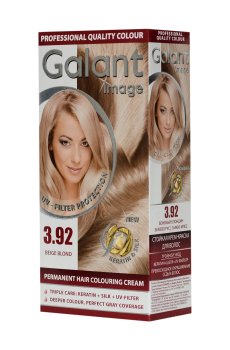 Уценка! Крем-краска для волос Galant Image Permanent Hair Colouring Cream 3.92 Бежевый блондин, 115 мл