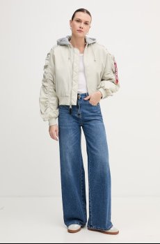 Куртка Alpha Industries Short Hooded Bomber Light W