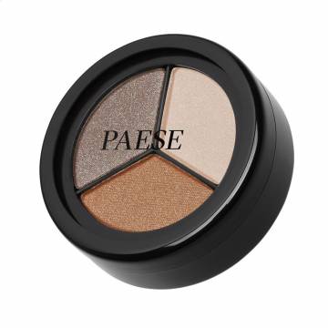 Тени для век Paese Opal Eyeshadows Trio Perl Silk 3-цветные, 240 Golden Brown, 5 г Тени для век Paese Opal Eyeshadows Trio Perl Silk 3-цветные, 240 Golden Brown, 5 г